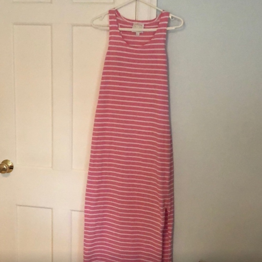 Sail to Sable racer back maxi dress